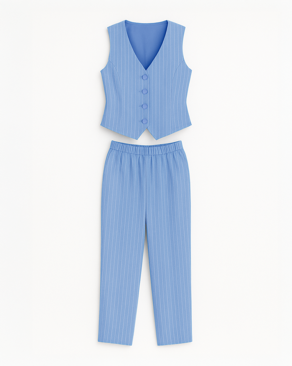 Vest Suit - Light Blue Edition