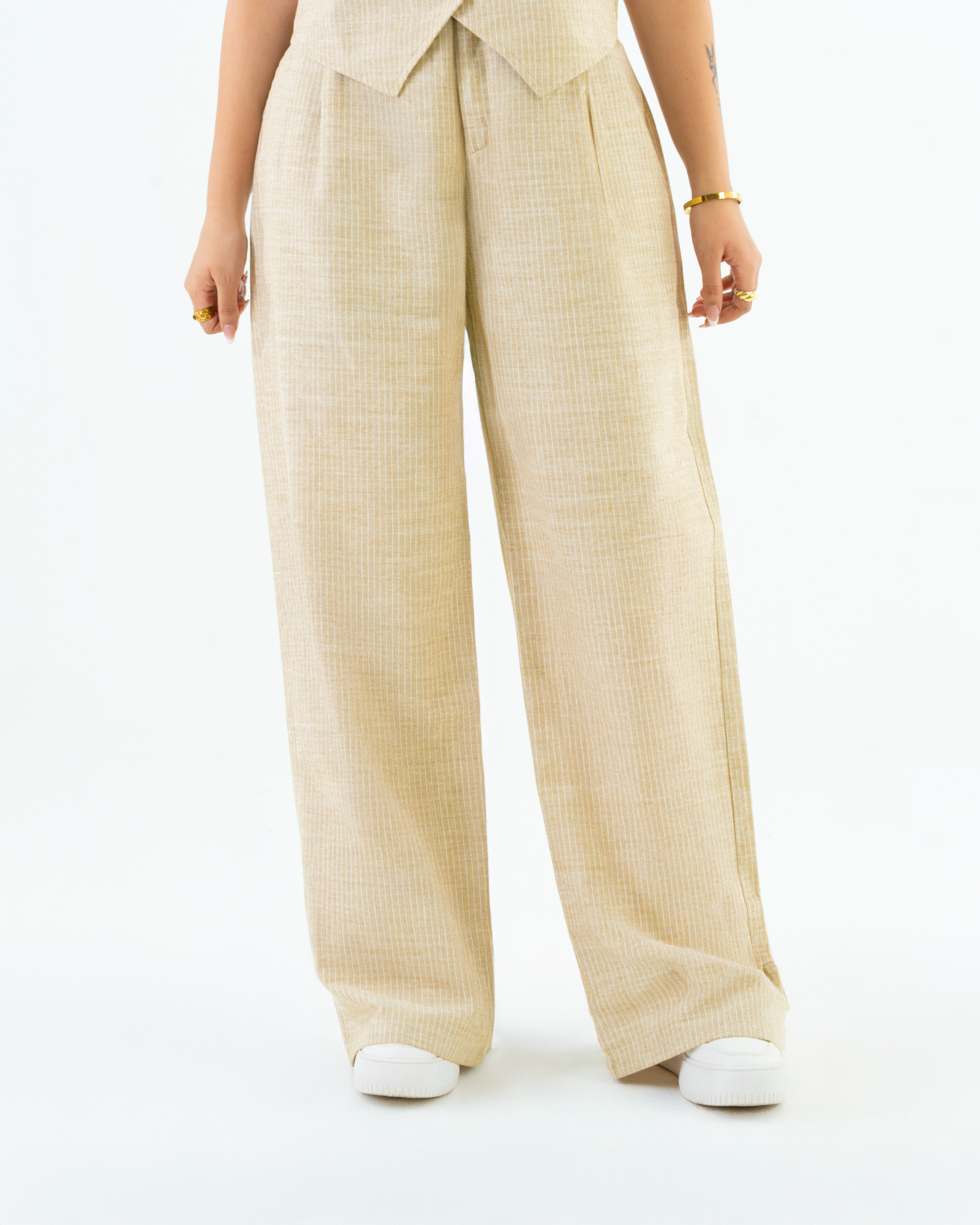 Straight Pants - Beige Edition