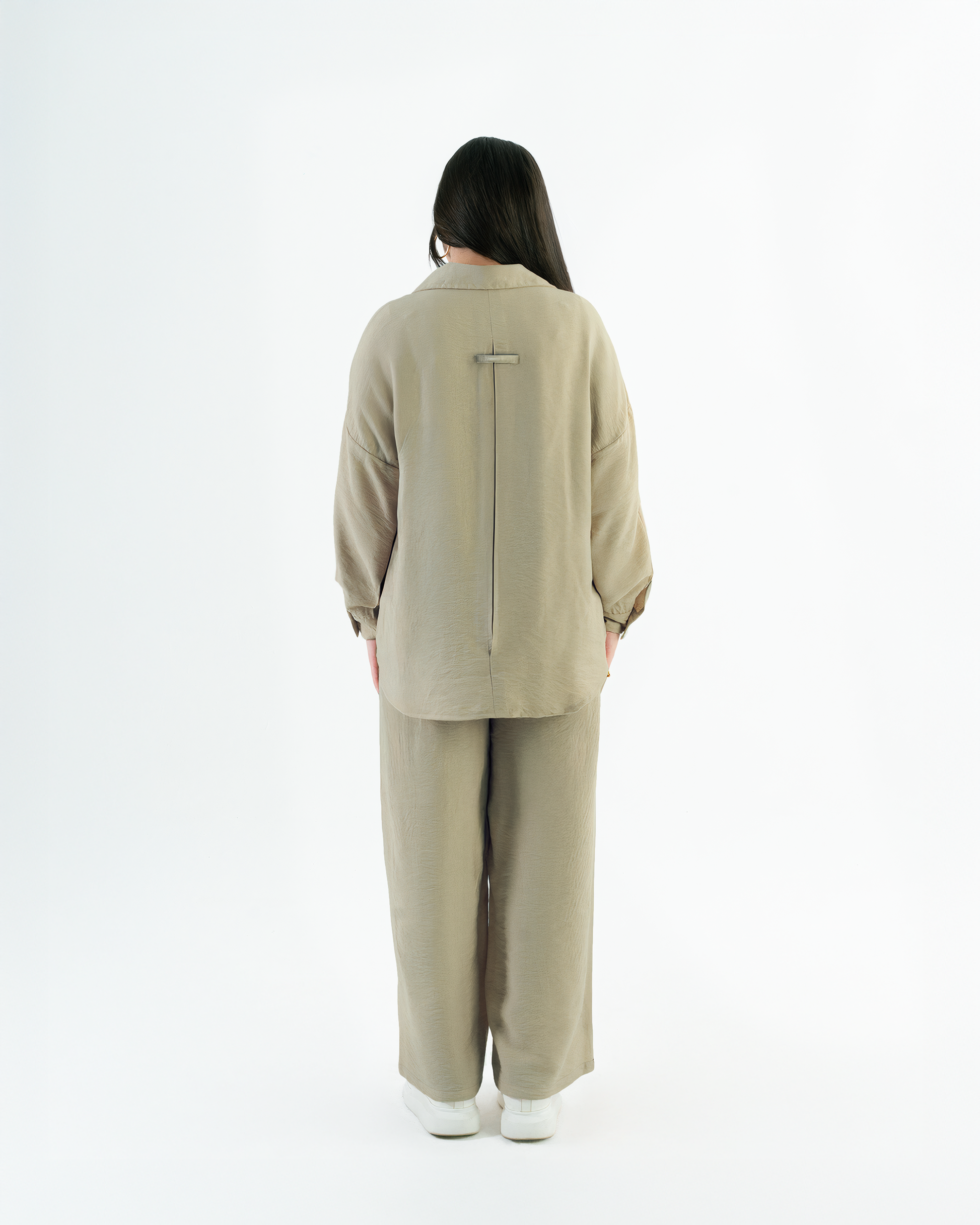 Casual Loose Set - Olive Beige Edition
